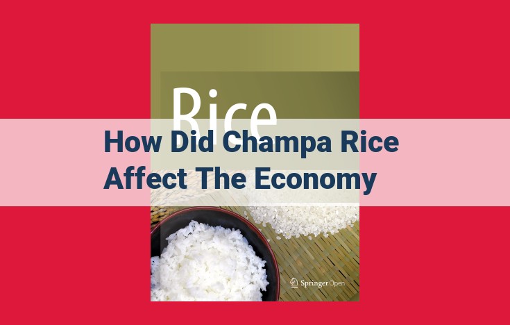 The Economic Impact of Champa Rice: A Multifaceted Analysis of Governmental Support, Market Promotion, Traditional Preservation, and Export Expansion