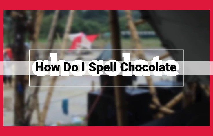 Unraveling the Linguistic Delights of Chocolate: Exploring Its Etymology, Pronunciation, and Related Terms