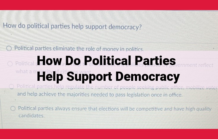 Political Parties: The Pillars of Democracy in Electoral Ecosystems