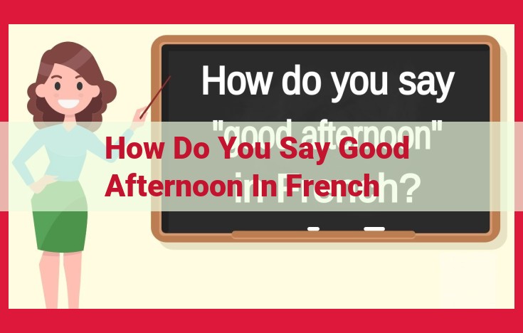 French Greetings: "Bonjour" vs. "Salut" - When to Use Each