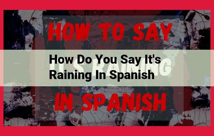 Essential Linguistic Features for Understanding Spanish Weather Terminology