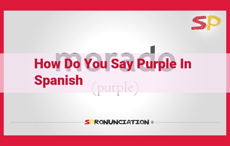 Púrpura en Español: Violeta y sus Tonos Significativos