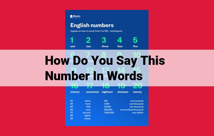 Mastering the Art of Numbers: Unveiling Their Mathematical and Linguistic Secrets