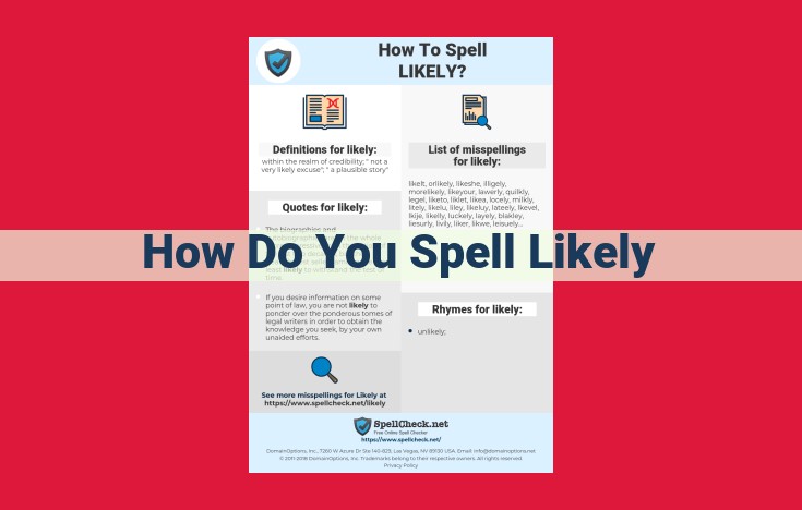 Avoid Misspelling "Likey": Essential Tips for Correct Spelling of "Likely"