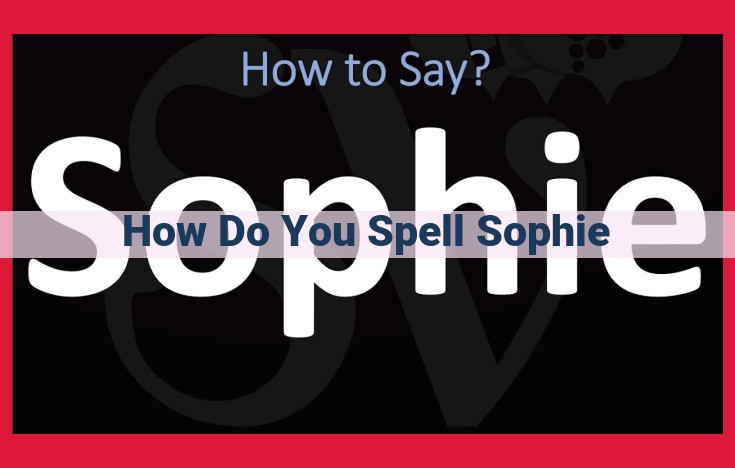 Unveiling the Impact of Sophie: From History to Pop Culture and Beyond