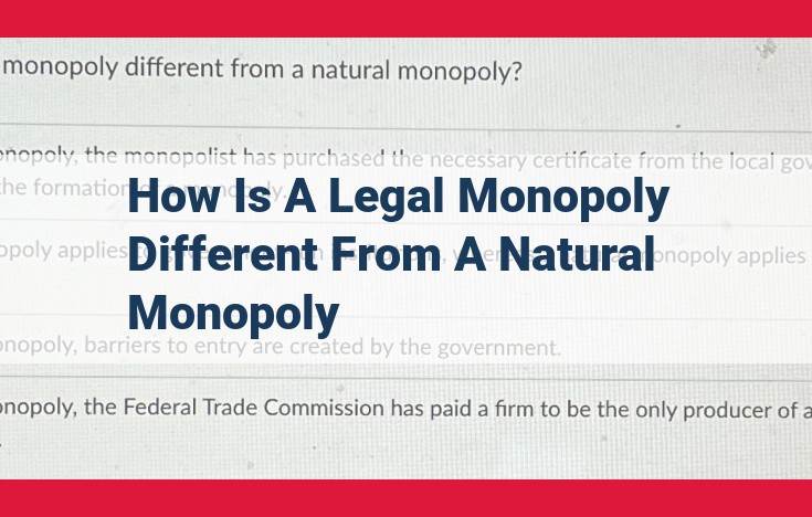 Understanding Monopolies: Legal, Natural, and SEO Optimization