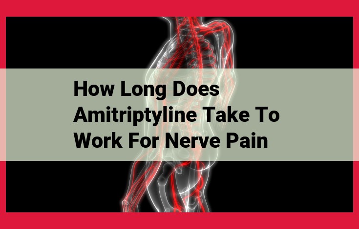 Amitriptyline for Nerve Pain: Timeline and Effects