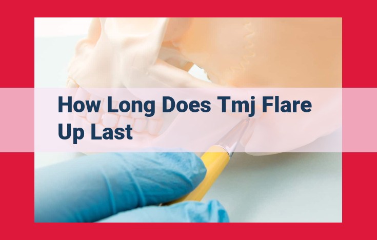 Guide to TMJ Flare-Up Duration: From Mild to Chronic