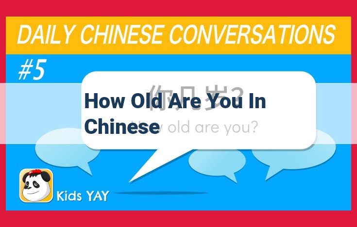 Respectful Ways to Ask Age in Mandarin and Cantonese