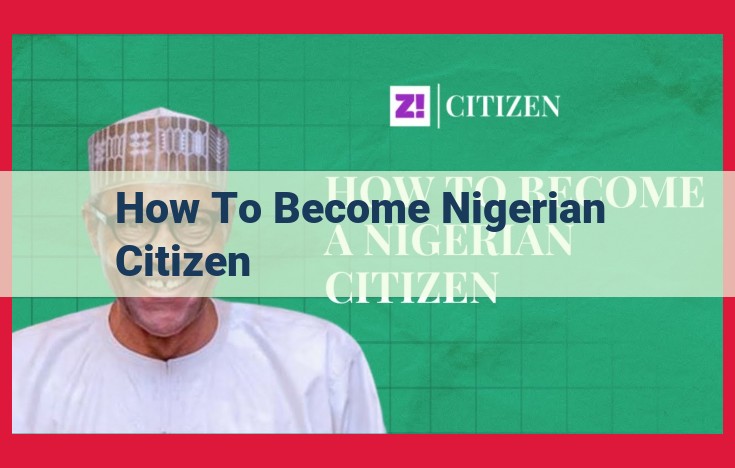 Navigating the Nigerian Immigration Ecosystem: Key Stakeholders Guide