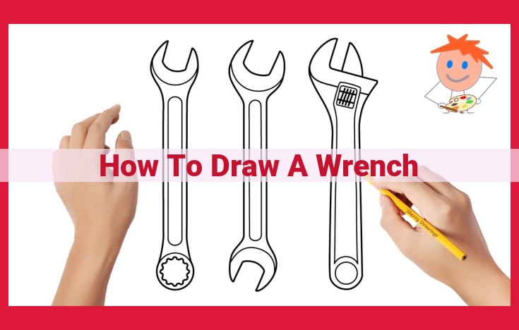 Step-by-Step Guide to Sketching a Realistic Wrench