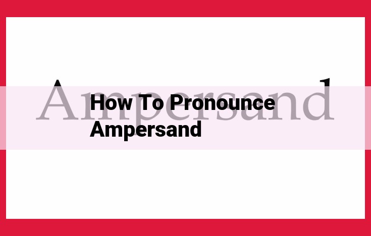 The Ampersand (&): History, Usage, and Encoding for SEO Optimization