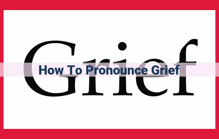 Unveiling the Language of Loss: A Comprehensive Guide to Grief and Mourning