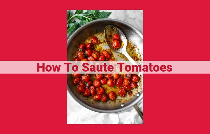 How to Sauté Tomatoes: A Simple and Flavorful Guide for Home Cooks