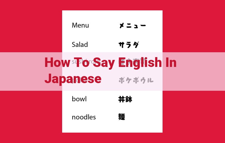 Mastering English Proficiency in Japanese: Unlocking Core Vocabulary and Essential Language Skills