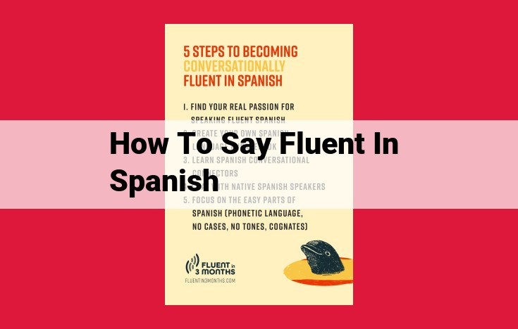 Achieve Spanish Fluency: A Comprehensive Guide to Learning Methods