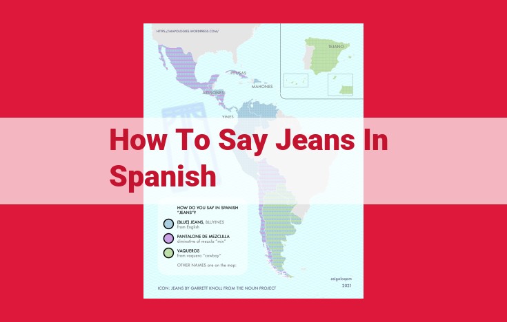 Jeans: The Timeless Denim Staple ("Vaqueros" in Spanish)