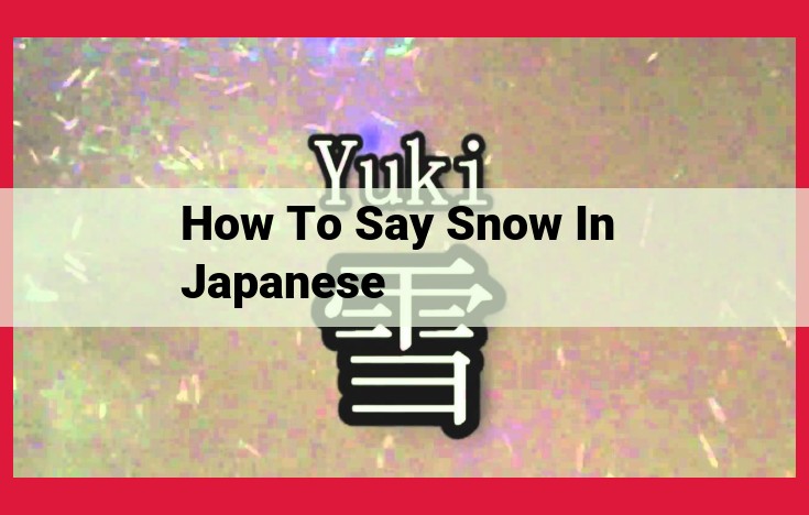 Discover the Enchanting Winter Landscape of Japan: Snow, Folklore, and Traditions