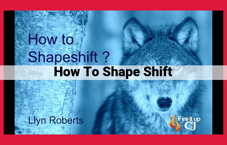 Unleash the Mystical: Connecting with Shape-Shifters in Fantasy Literature