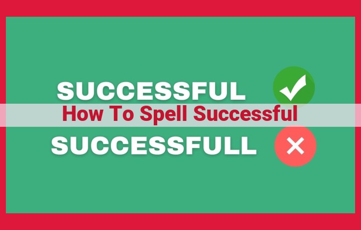 Master the Art of Achieving Success: An Etymological and Grammatical Guide to "Successful"