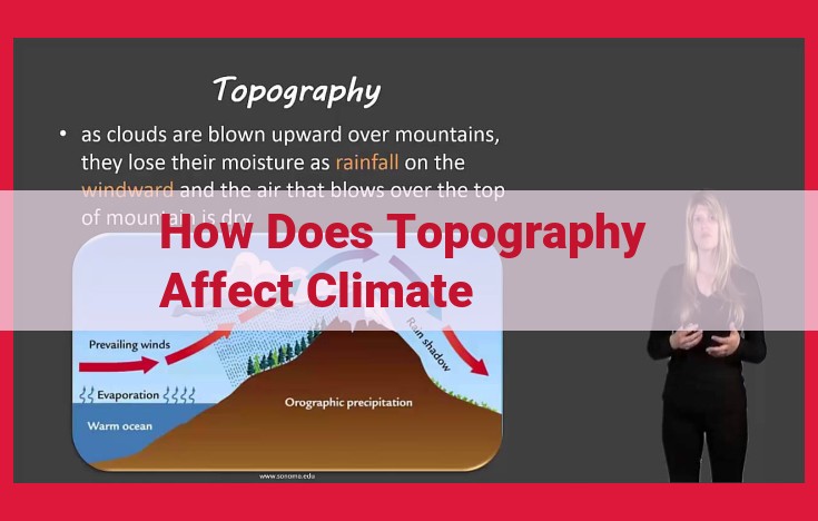 Understand How Topography Shapes Climate: An Exploration of Atmospheric Interactions