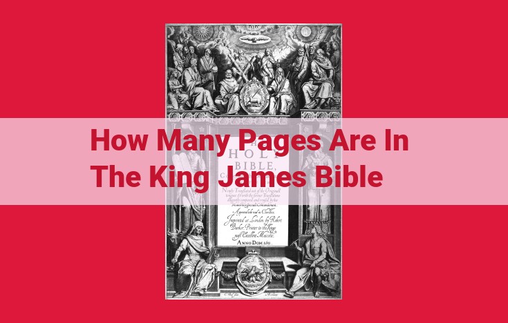 King James Bible Page Count and Content Overview
