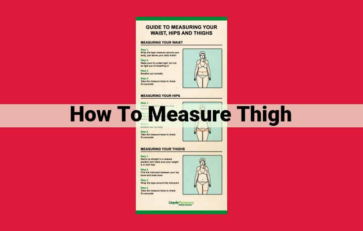 Measure Your Thigh Circumference Accurately for Health and Fitness