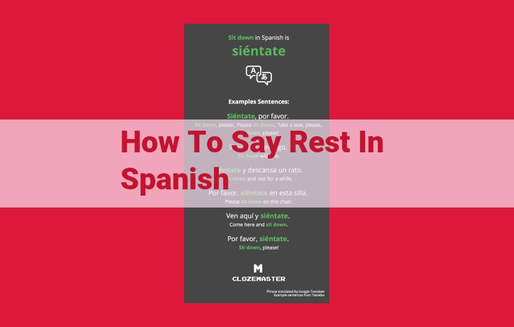 Rest in Peace in Spanish: Phrases, Terminology, and Cultural Significance